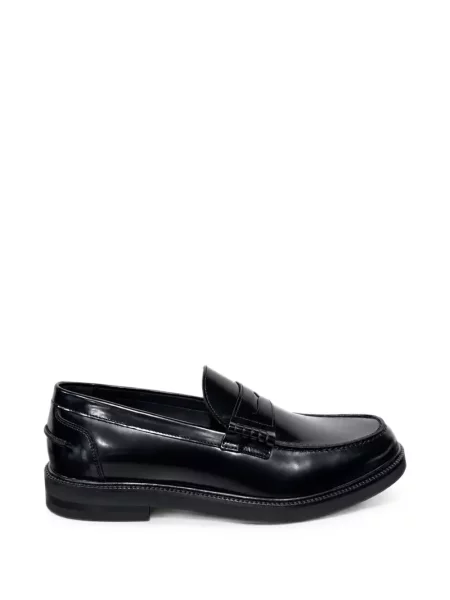 Pantofi loafer Poche Paris din piele negru