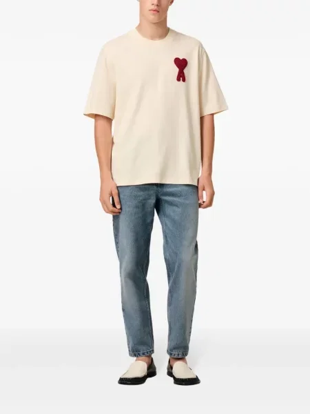 Tricou Ami Paris alb