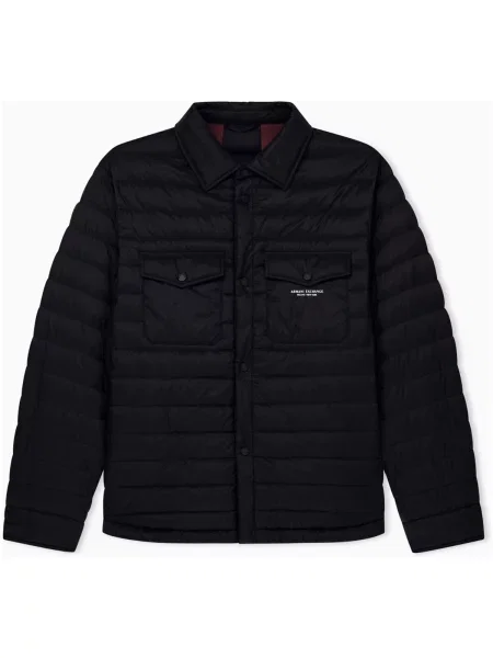 Geacă cu puf Armani Exchange negru