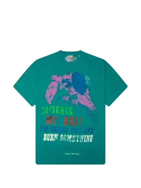 Scurt tricou Better With Age verde