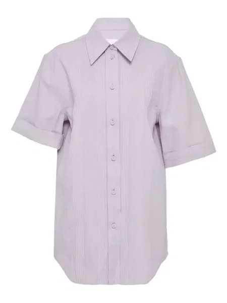 Cămașă Jil Sander scurtă violet