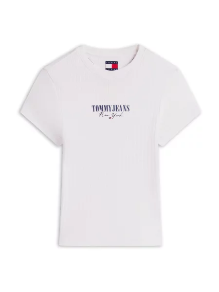 Majica Tommy Jeans bela