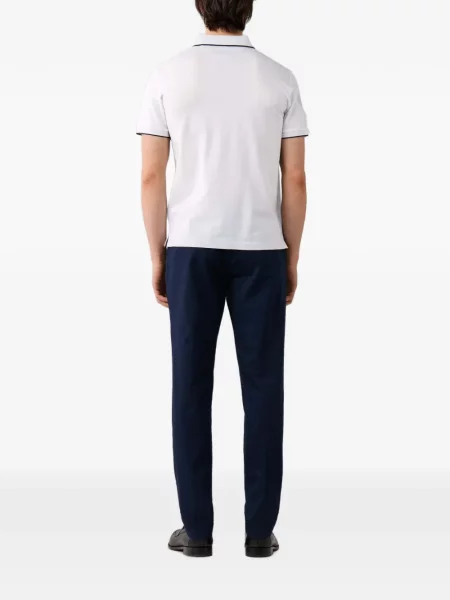 Tricou polo Hackett London alb