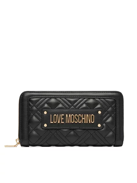 LOVE MOSCHINO Piniginė juoda