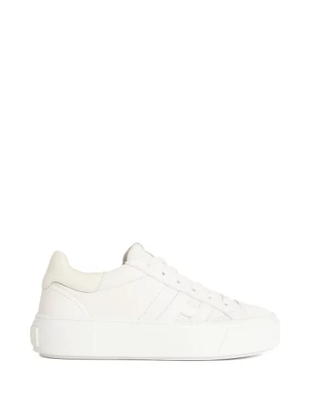 Sneakerși Hogan din piele alb