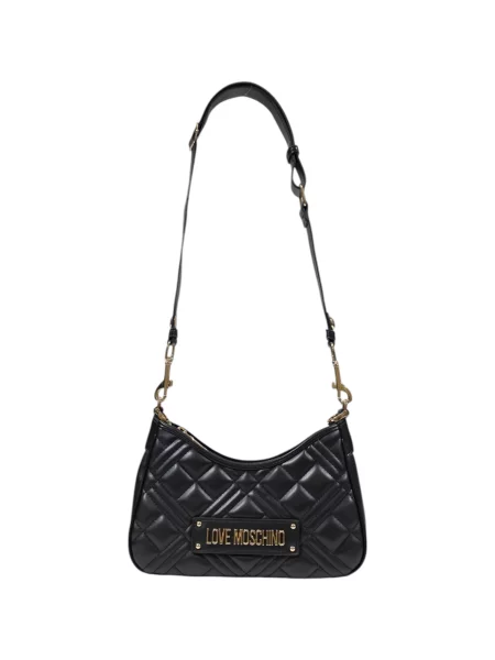 Pikowana torebka Love Moschino czarna