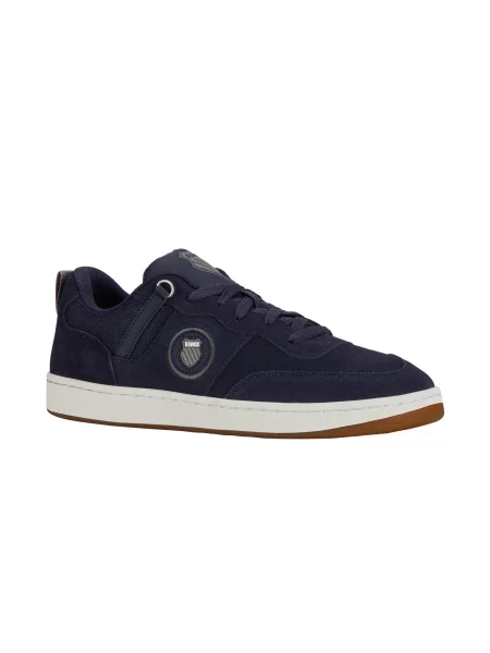 Sneakersy K-Swiss K-Varsity SDE buty sportowe tenisówki zamszowe niebieskie