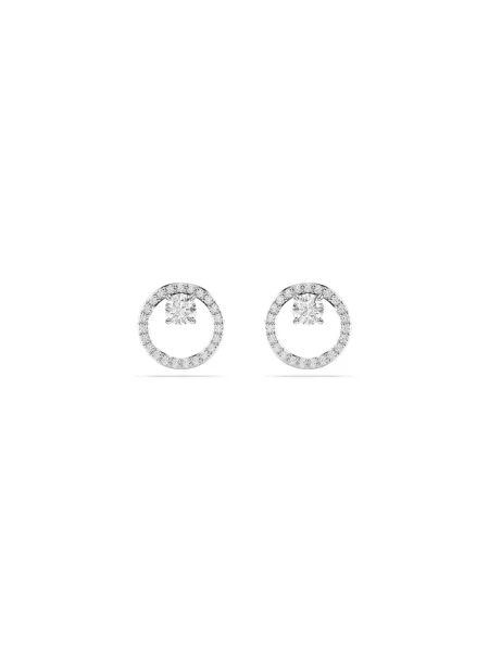 Swarovski Cercei CONSTELLA / transparent argintiu