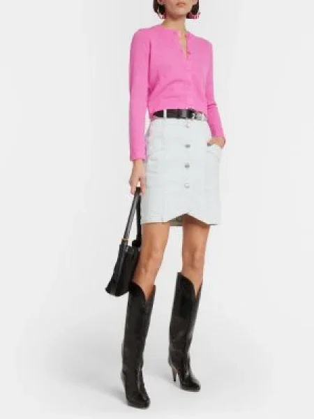 Magas derekú farmer szoknya Isabel Marant, ãtoile kék