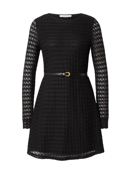 ABOUT YOU Rochie tricotat Sofia' negru