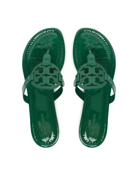 Papuci Tory Burch verde