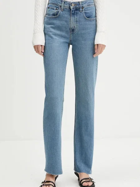 Abercrombie & Fitch farmer magas derekú kék