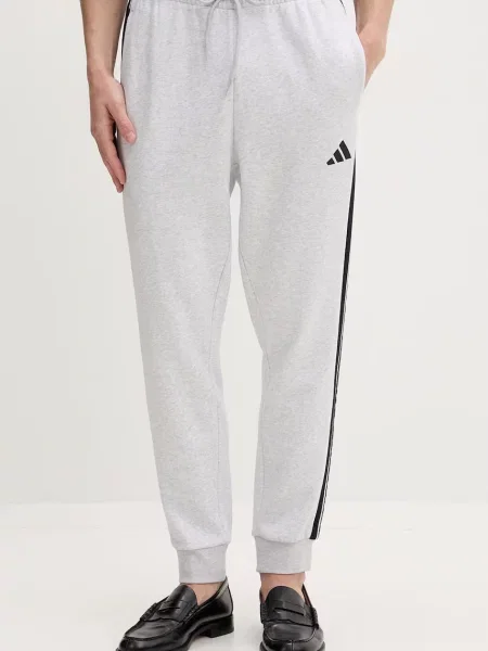Adidas trenirka z bombažem Essentials siva