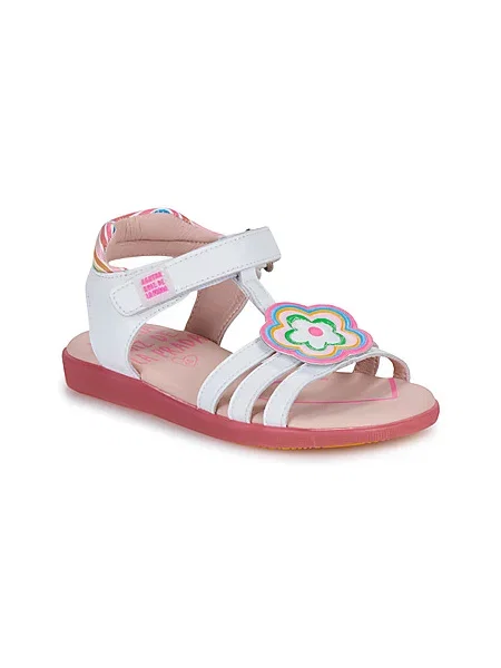 Otroški usnjeni sandali Agatha Ruiz de la Prada bela