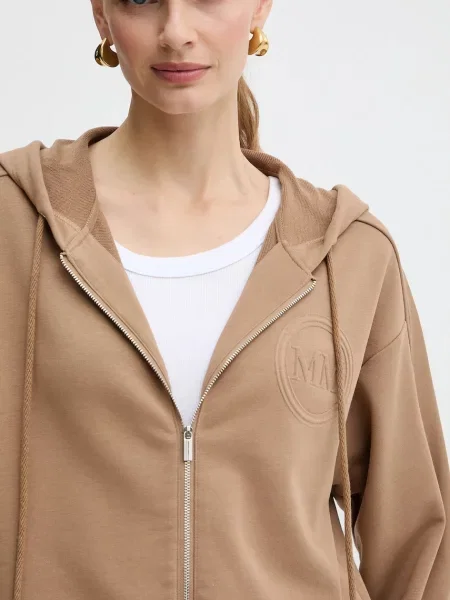 Кофта MM ONORE з капюшоном однотонна зелений