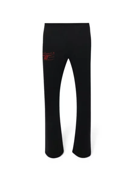 Pantaloni Crazy Clown L.a. cu imagine alergare negru