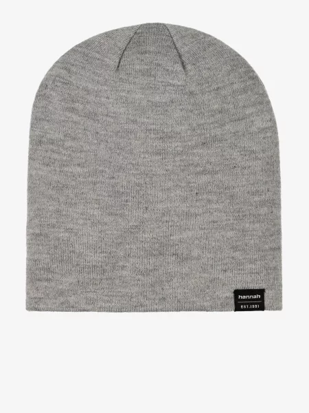 Czapka Hannah Ingo formal gray mel szara