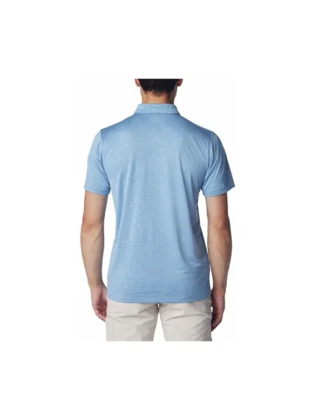Tricou polo Columbia albastru