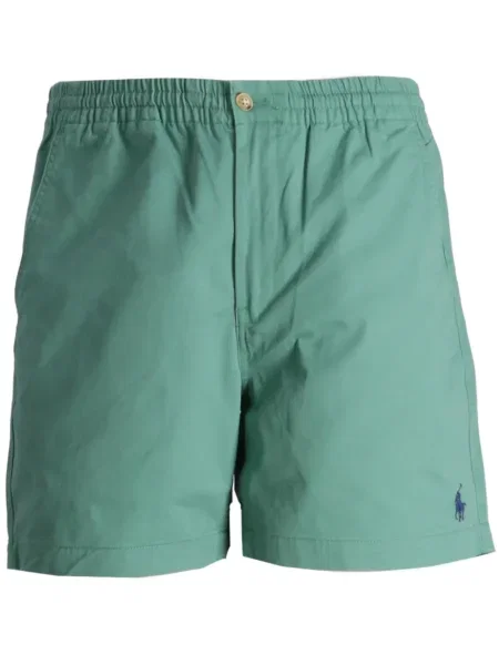 Polo Polo Ralph Lauren cu broderie de in cu dungi alb