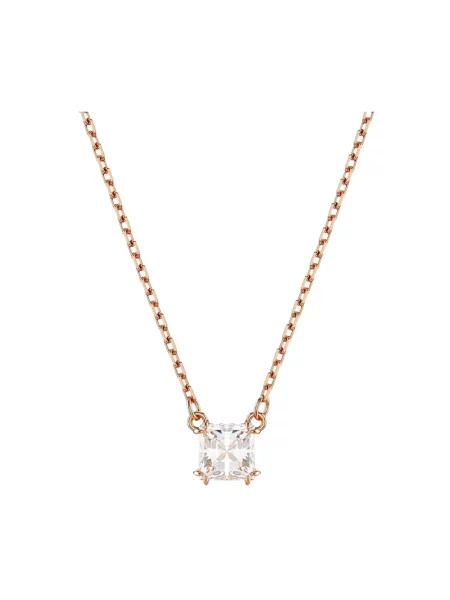 Naszyjnik Swarovski beżowy