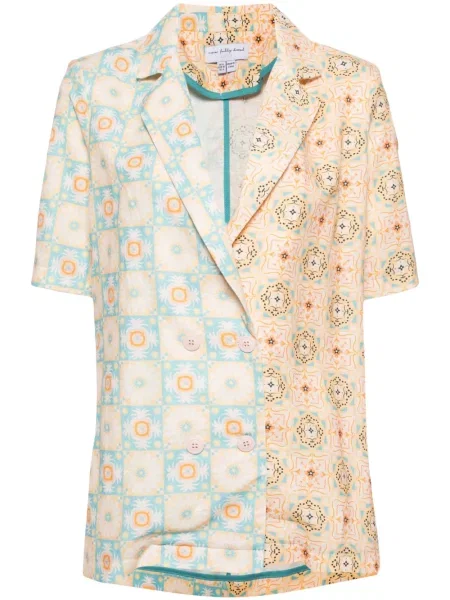 Krótka marynarka Never Fully Dressed z nadrukiem