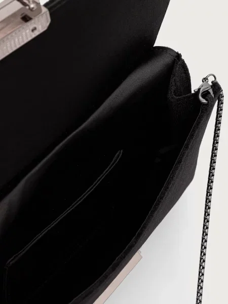 Велюровый клатч Emporio Armani