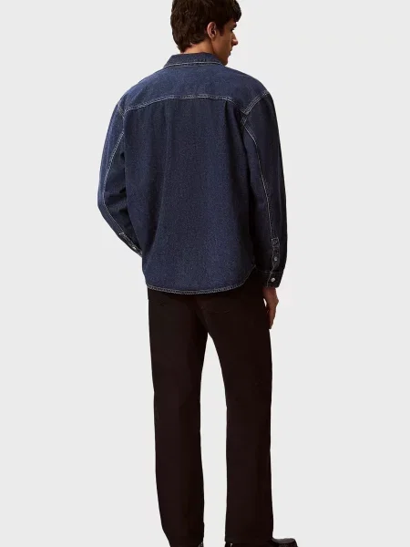 Джинсовая рубашка Calvin Klein Jeans синяя