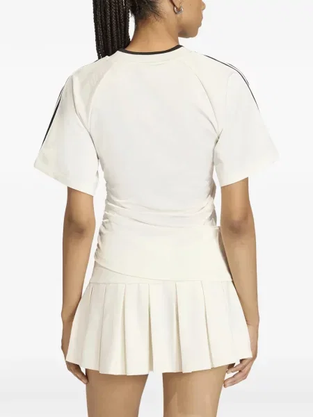 Top Adidas lung cu imagine roșu