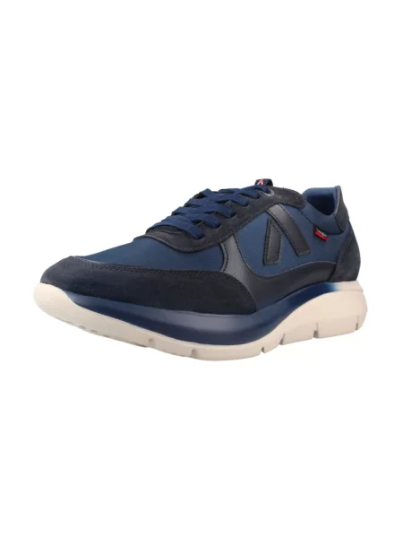 Sneakersy Callaghan zamszowe niebieskie