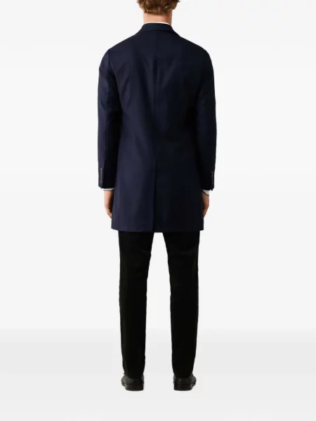 Palton Hackett London de lână albastru