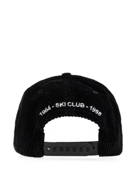 Șapcă Dsquared2 de catifea cord cu autograf negru