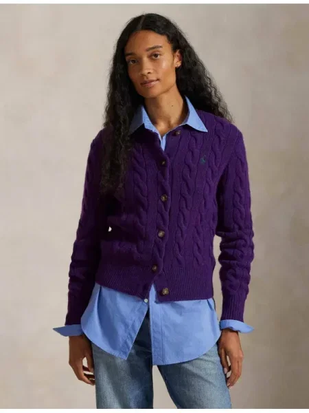 POLO RALPH LAUREN De lână cardigan cu adaos de cașmir