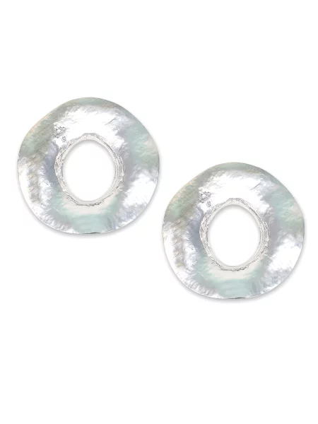 SOHI Uhani Terry' srebrna