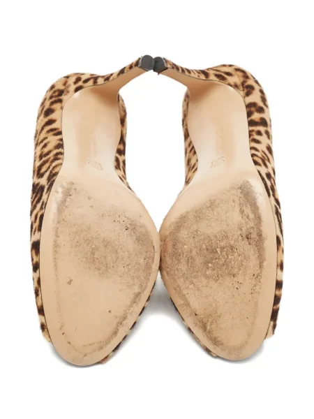Pantofi cu toc Gianvito Rossi cu imagine cu model leopard