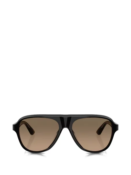 Ochelari de soare aviator Oliver Peoples negru