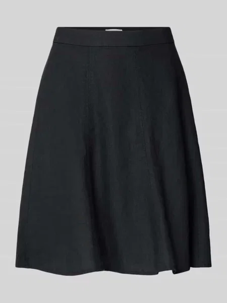 Spódnica mini rozkloszowana z czystego lnu Marc O'polo