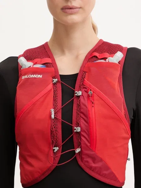 Salomon kamizelka do biegania ACTIVE SKIN 8 czerwona