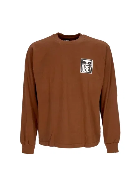 Bluza Obey brązowa