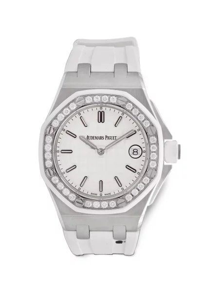 Zegarek Audemars Piguet Pre Owned biały