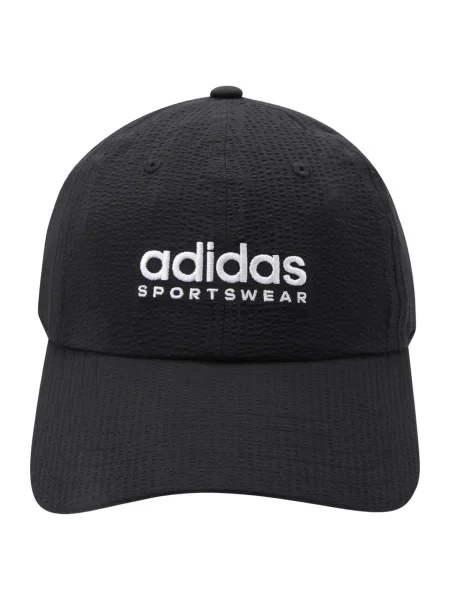 Шапка с козирка adidas 0 с апликация черно