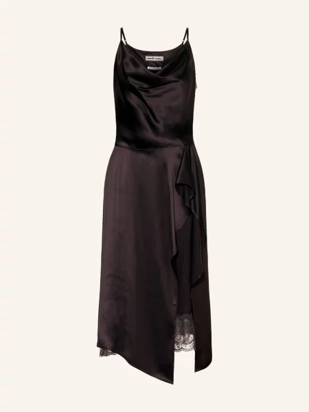 Šaty Acne Studios hnědé