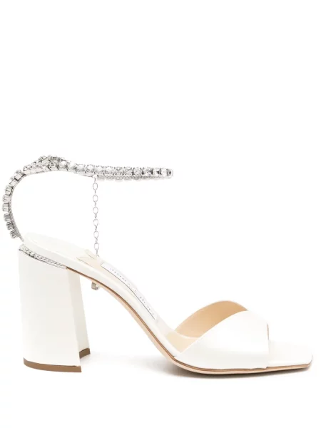 Křišťálové sandály Jimmy Choo na ramínka