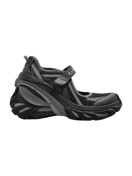 Sneakersy Balenciaga na koturnie czarne