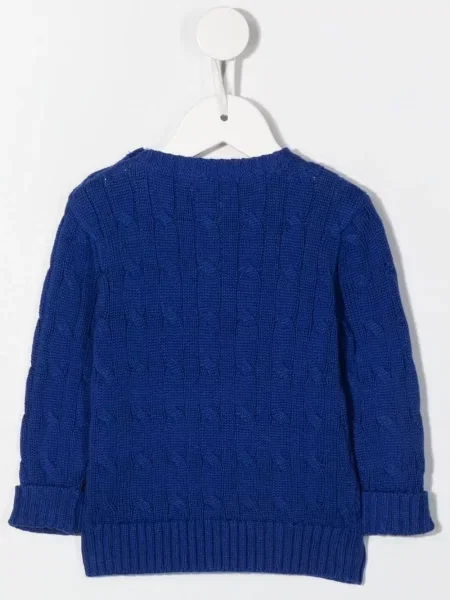 Koszulka polo dziecięca Polo Ralph Lauren niebieska