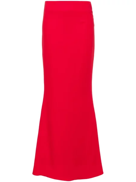 Maxi teacă fustă tip creion Styland roșu
