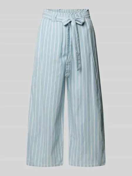 Kuloty z szeroką nogawką z czystej bawełny model ‘XENIA’ Vero Moda