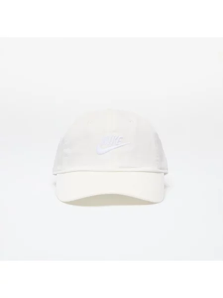 Nike Club Nestrukturovaná kšiltovka Futura Wash sail/white bílá