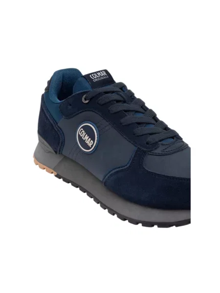 Sneakersy Colmar skórzane niebieskie