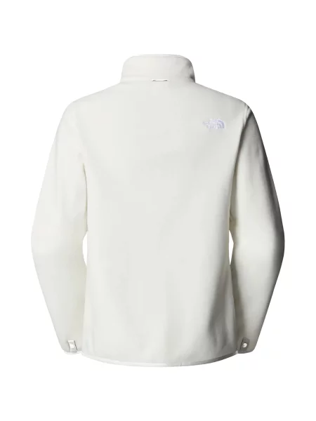 Fleecová mikina The North Face Glacier Fleece white dune bílá