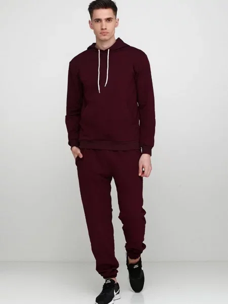 HiBrand ­ Спортивный костюм бордовий